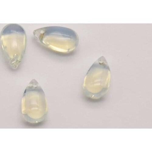 20Pcs/Lot 14mm*8mm Protein Czech Glass Crystal Beads Natural Stone Beads Bracelet Making Supplies Accessories Wholesale JA0188