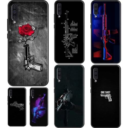 AK 47 Gun Phone Case For Samsung A12 A32 A42 A52 A72 A10 A20 A30 S A40 A50 A70 A31 A51 A71 A20e A21S