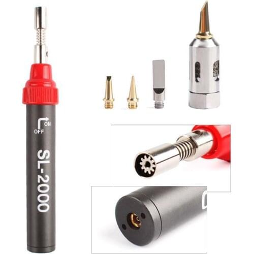 Electronics Soldering Iron Pen Cordless DIY Butane Gas Soldering iron Gun Welding Torch Kit Tools