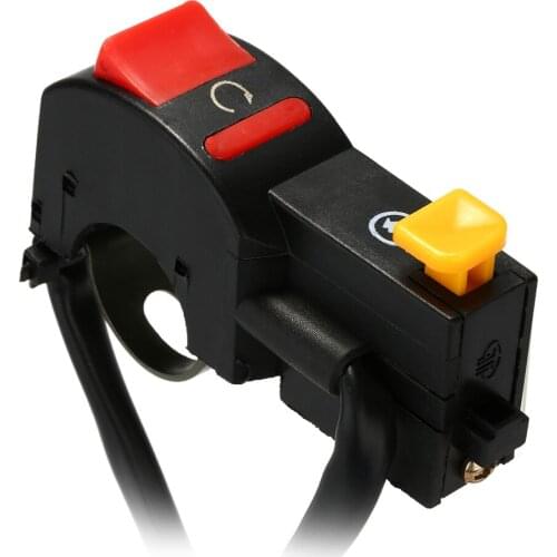 Headlight / Horn 2 in 1 ON-OFF Switch 2.2cm 2.5cm Diameter Handlebar DIY Button Accessory for Motorcycle Scooter ATV