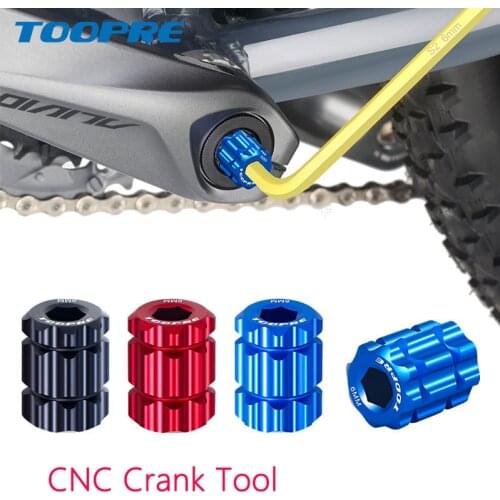 Bicycle Crank Remove & Install Tool for MTB Road Bike Crank Arm Aluminum Alloy Bicycle Tool for Shimano XT XTR R Series