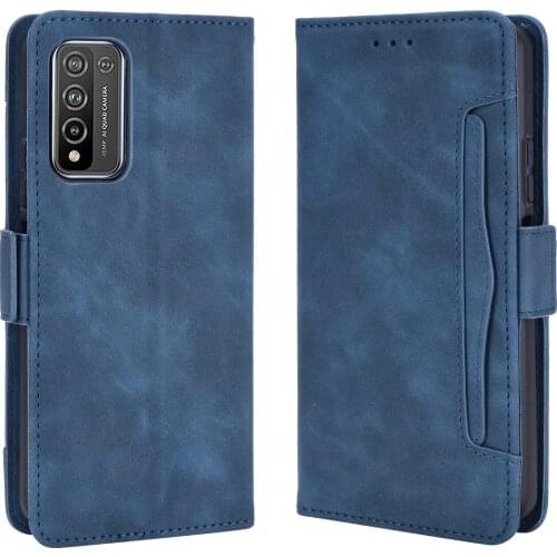 Card Pocket Best Protection Leather Bag for Huawei Honor 10X Lite P40 P30 Mate 40 P Smart 2021 2020 2019 Y5P Y6P Kickstand Case