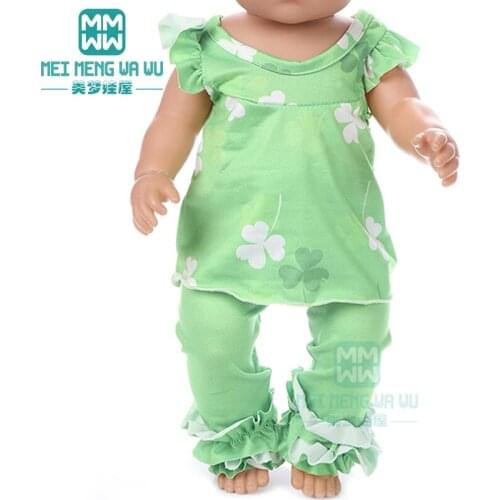Doll clothes Leisure Home Set fits 45 cm American doll and new born doll accessories