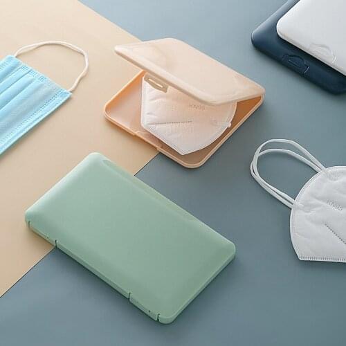 Mask Case Storage Box Pollution Prevention Holder Dust-Proof Moisture-Proof Childrens Student Mask Box for Home Office