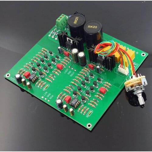 NEW Imitation C3850 Circuit With 3 Bit Input Options Class A Output 2SK389 FET+ ZTX450 ZTX550 Preamplifier Board