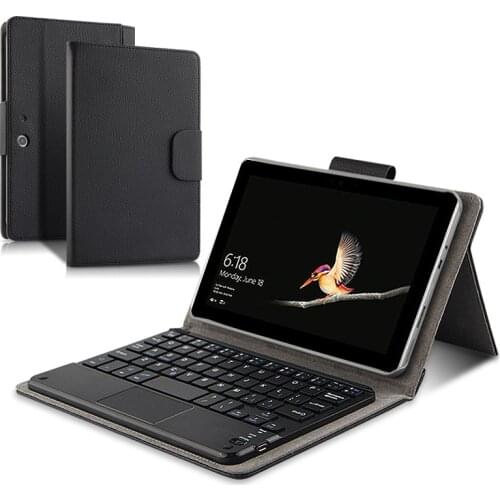 Detachable Wireless Bluetooth keyboard case For New Microsft Surface Go 10 inch High Quatity PU cover for Surface Go Funda+ Flim