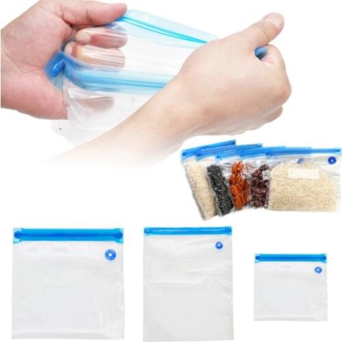 Vacuum Sealer Bag Packaging Compression Organizer For Suction Pump Kitchen Tool Compressed Air Reusable Food Storage Keep Fresh