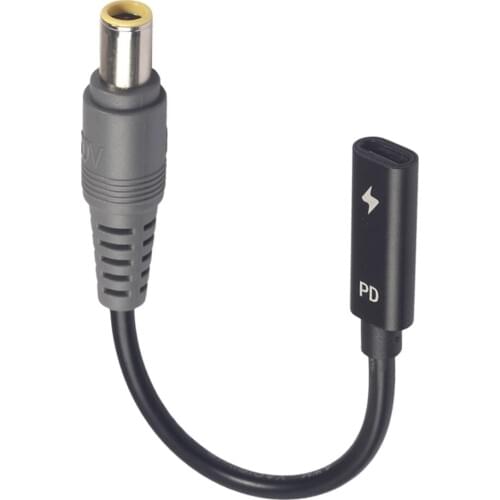 Type C PD Charging Cable for Lenovo Thinkpad Laptop Power Charger Adapter