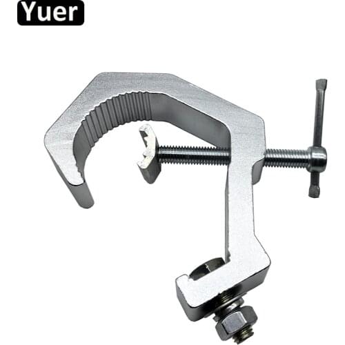 150KG For 30-60mm Oxidation Cast-Aluminium Clamp Hanger Hook Bracket Steel Stage Theatre Lighting LED Stage Light Hook Truss