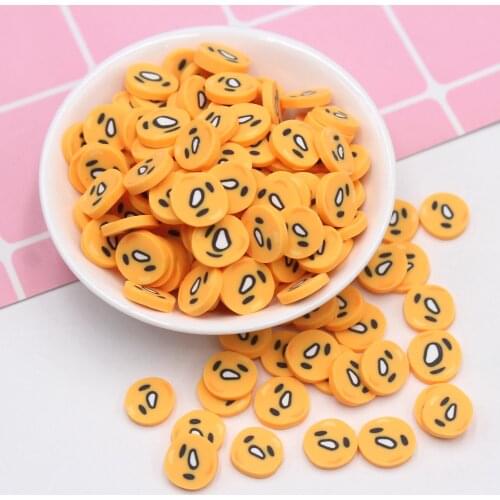 100g/Lot Cartoon Image Slices Polymer Clay Cute Boy Sprinkles Soft Pottery for DIY Crafts Filling Accessories