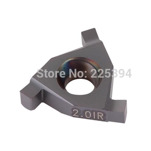 16 IR/EL 2.5,Indexable Tungsten Carbide Threading Lathe Inserts for Threaded Lathe Holder
