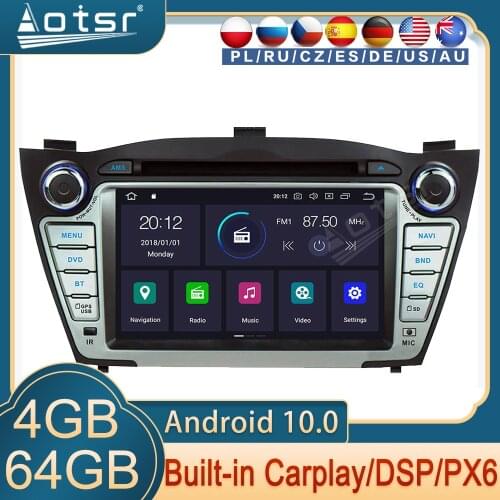 Car Multimedia Player For Hyundai IX35 Android Radio For Hyundai Tucson 2009 GPS Navigation 2010 - 2015 Screen Head Unit Screen