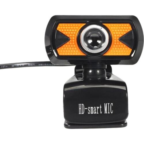 High Definition HD Web Camera 360° Rotating Head With Acoustic Digital Microphone Auto Focus For Laptop Desktop All Occasion