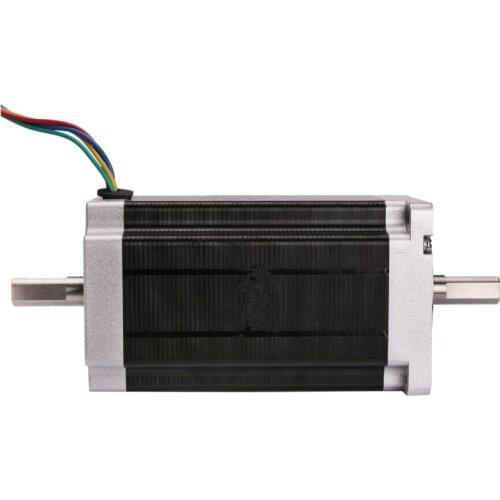 Power Motor! CNC Wantai Nema34 Stepper Motor 85BYGH450C-012B Dual Shaft 1600oz-in 151mm 3.5A CE ROHS ISO USA CA UK DE JP AU Free