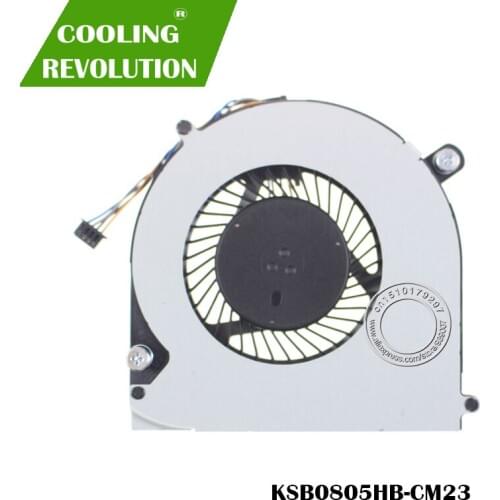 Original laptop CPU Cooling Fan DC05V 0.60A KSB0805HB -CM23 6033B0033201