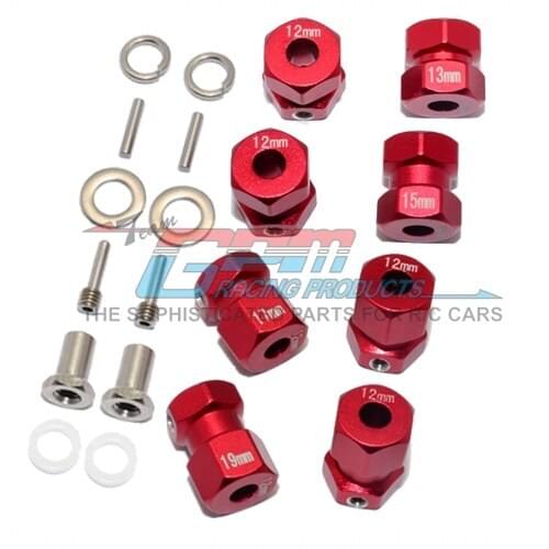 AXIAL RR10 90048 Aluminum Alloy Widening Coupler/13/15/19MM-1pair