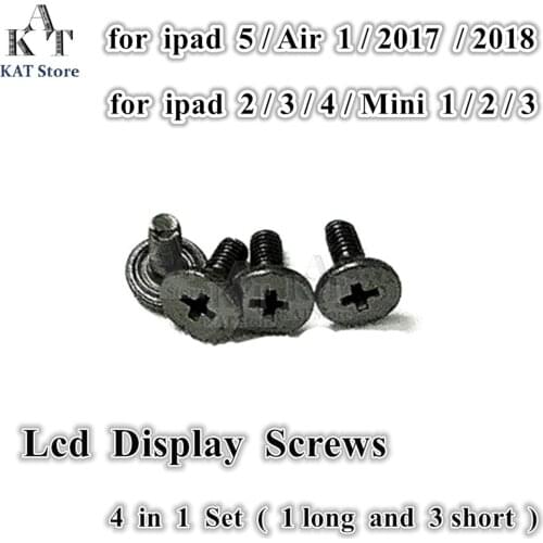 20Set Lcd Screen Display Screw Set For iPad 2 3 4 5 Air 1 2017 2018 Mini 1 2 3 Inside Lcd Display Screws Set Replacement Parts
