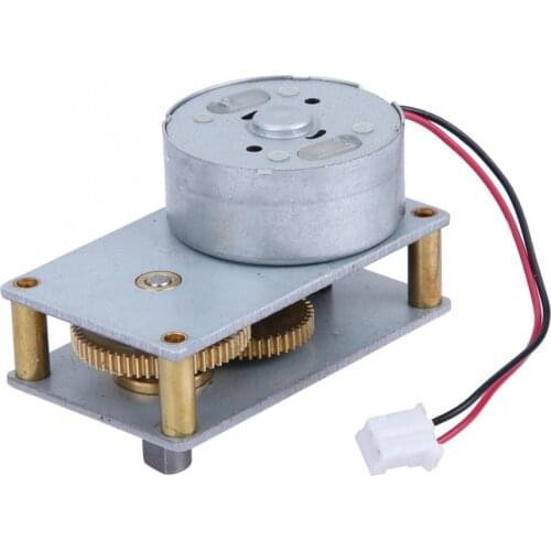 3-12V DC Reversible Metal Gear Box Motor Speed Reduction Motor Zone Valve Motor 27RPM Electric Motor