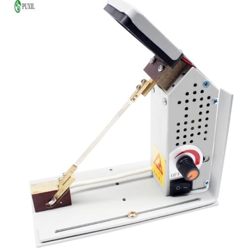 Temperature Adjustable Cutting Machine YC-18 Melt Cutter Nylon Satin Ribbon,Elastic Band Cutting Knife, Ribbon Cut Machine 220V