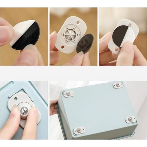 4pcs Universal Furniture Wheel Directional Roller Self Adhesive Casters Pulley Rollers For Cabinet Drawer Storage Box Trash