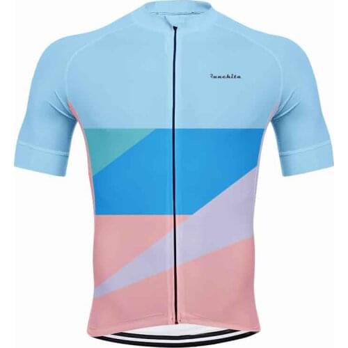 RUNCHITA 2019 Breathable Cycling Jersey Summer Mtb Bicycle Short Clothing Ropa Maillot Ciclismo Sportwear Bike Clothes