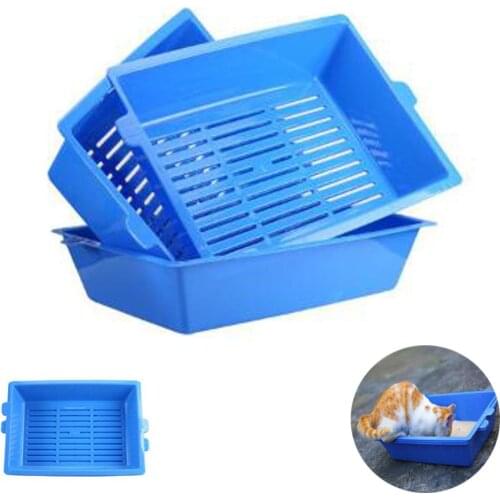 Pet Toilet Bedpan Anti Splash Cats Litter Box Cat Dog Tray with Scoop Kitten Dog Clean Toilette Home 3 Layer Pet Toilet Dogs Cat