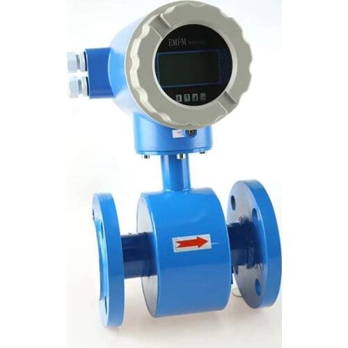 Intelligent electromagnetic flowmeter sewage integrated split type
