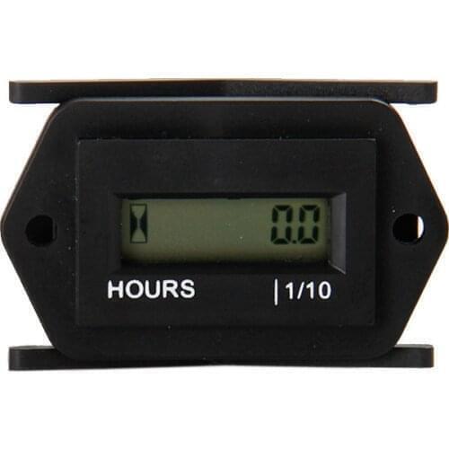 Waterproof Snap In Hour Meter Counter for AC 86-230V Generator Marine ATV Motorcycle Snowmobile Boat Jet Ski UTV