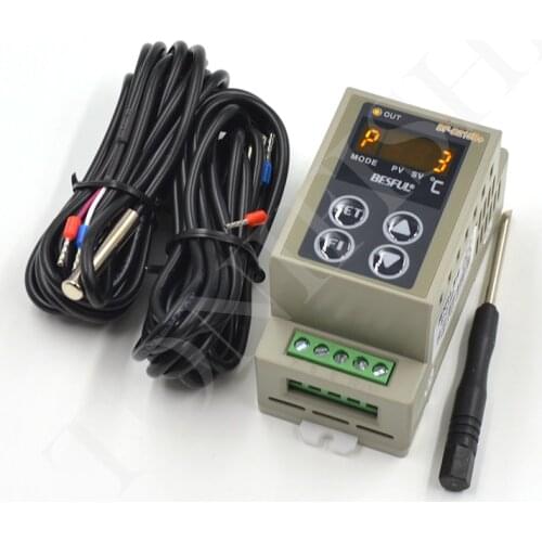 High precision BF-D215B+ rail type temperature difference meter solar hot water circulation temperature difference controller
