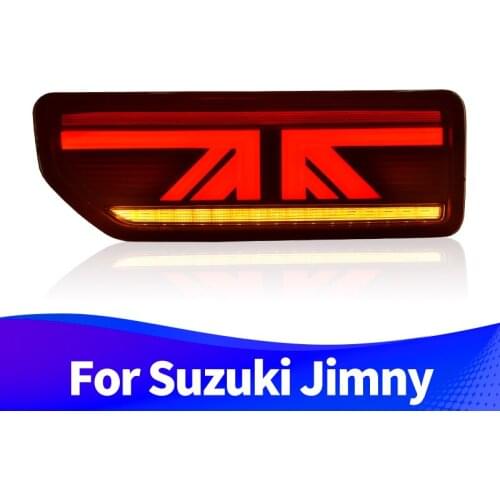 Taillight Assembly for Suzuki Jimny 2018-2020 Jimny JB64 JB74 LED Sequential Turn Signal LED Brake Light LED Reverse Light
