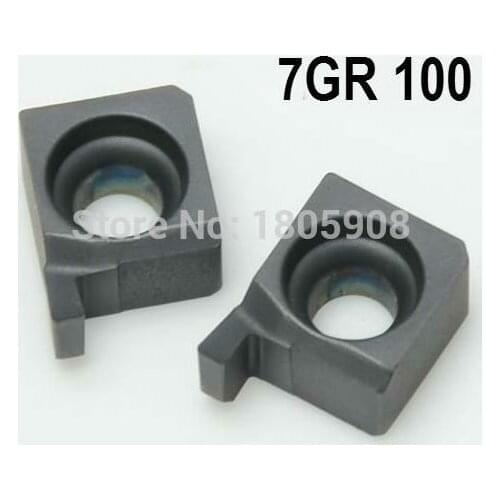 10PCS 7GR100 1.0mm size Inside groove carbide turning insert ,Cutting inserts, Factory outlets, for Grooving Holder SNGR08J07