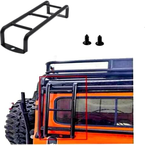 2PCS RC Mini Metal Ladder Stairs Accessories for 1/10 RC Crawler Traxxas TRX4 TRX-4 Body SCX10 90046 90047 D90 D110