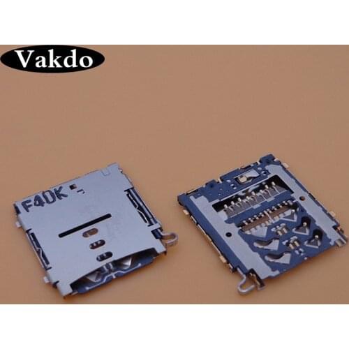 20pcs/lot for Samsung Galaxy A3 A300F A5 A500F A7 A700F big Sim Card Reader Connector Socket Holder Slot