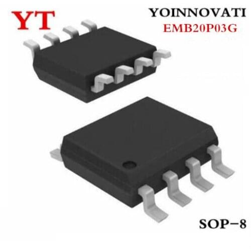 20pcs/lot EMB20P03G EMB20P03 B20P03 MOSFET SOP-8 IC Best quality