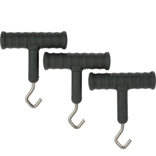 3Pcs Fishing Tackle Boxes Carp Fishing Knot Puller Tool Rig Making Tool Sea Fishing Hair Rig Tool Accessories Fishing Carp