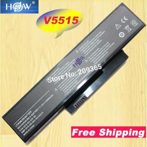 HSW HSW Laptop Battery For Fujitsu- V5515 V5555 V6555 Fujitsu ESPRIMO Mobile V5535