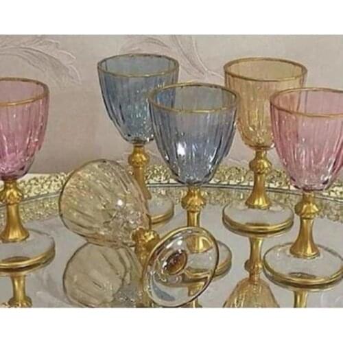 Diamond 3 Color Coffee As Water Cup Pad Authentic Nostalgic Original Vernacular Turkish