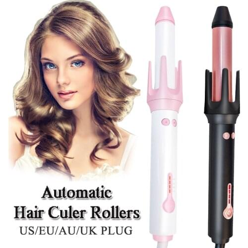 Automatic Hair Curler Rollers Professional Curling Iron Hair Ceramic Styling Tools Fast Heating Wave Wand Corrugation for Hair