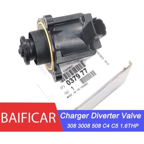 Baificar Genuine Recirculating Charger Diverter Overrun Air Valve 037977 For Peugeot 207 308 3008 508 5008 RCZ Citroen C4 C5