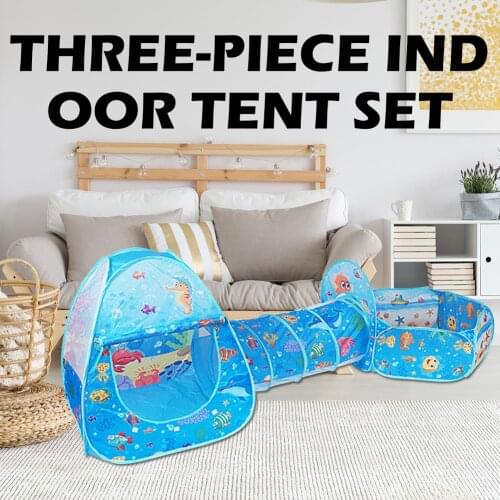 Children Ideal Birthday Xmas Gift 3 in 1 Breathable Durable Beach Toys Play House Sunshade Swimming Pool Tent Toy