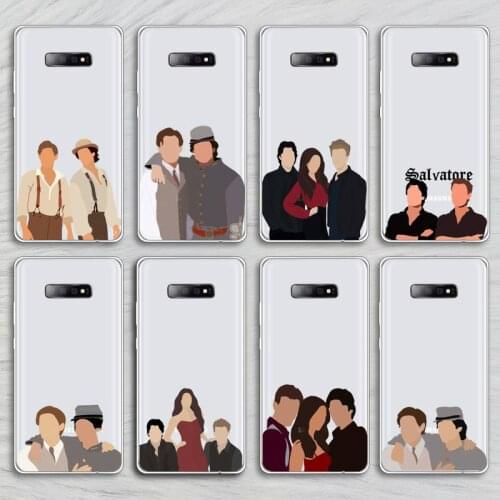 The Vampire Diaries Phone Case Transparent For Samsung Galaxy A71 A21s S8 S9 S10 plus note 20 ultra
