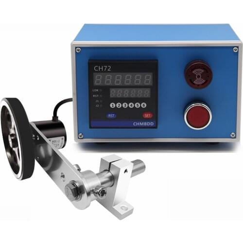 Electronic Digital Display Length Counter Meter Length Measurement Roller Length Measurement Tool with Encoder and Alarm Y