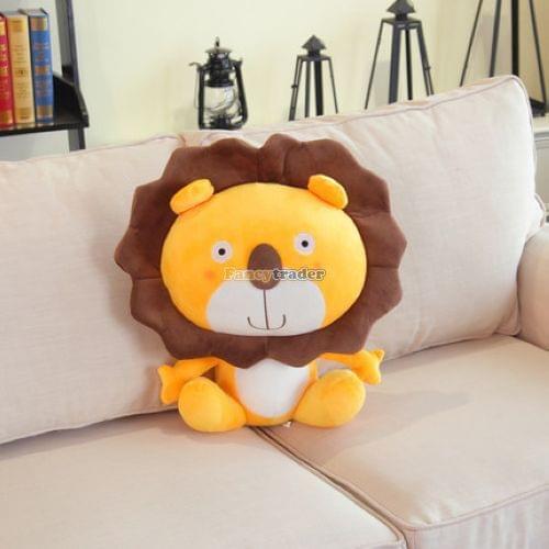 Fancytrader 2015 new Fashion Lion King toy 24'' 60cm Plush Stuffed Lion King Good Birthday Gift, 2 Colors, Free Shipping FT90521