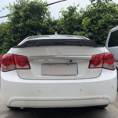 Use For Chevrolet Cruze / Daewoo Lacetti Premiere Spoiler 2009--2014 Year Rear Wing R Style Carbon Fiber Accessories Body Kit