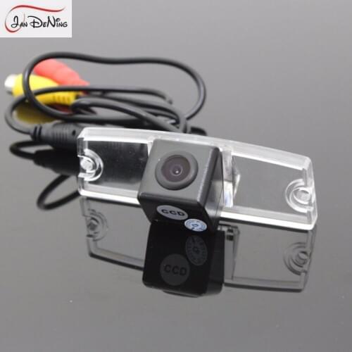 JanDeNing HD CCD Car Rear View Parking/Backup Reverse Camera/Waterproof License Plate Light OEM For Morris Garages MG7 2007-2014