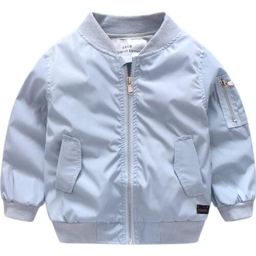Boys Jacket Spring Autumn Children Outwear Coat Causal Windbreaker Boys Jackets Kids Clothing BC273