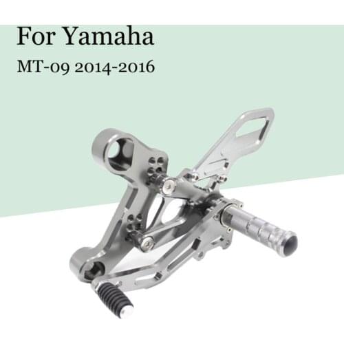 Cross-border Hot Selling CNC Aluminum Alloy for Yamaha MT-09 Motorcycle Modified Elevated Pedal Accessories 2014 2015 2016