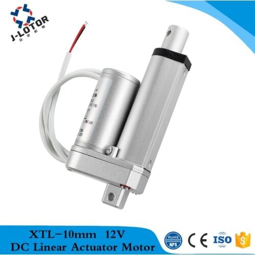 Short Stroke 10mm Linear Actuator DC12V 24V Hydraulic Push Telescopic Rod for Electric Window Bed and Sofa or Table Lift