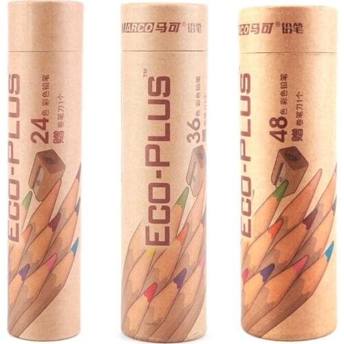 Marco 6100 Series 24/36/48/72 Color Wood Oil Color Pencil Painting Graffiti Color Lead