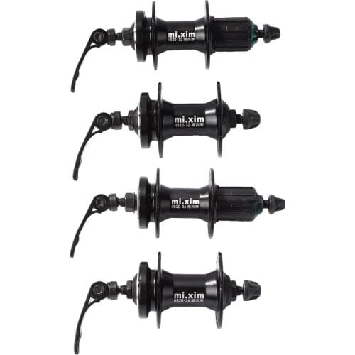 Mi Xim MTB Mountain Bike Front Rear Hub 32 36 Holes Disc Brake Quick Release Bicycle Hubs 7 8 9 10 Speed Aluminum Alloy Part NEW